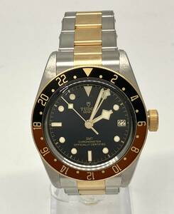 TUDOR チューダー チュードル ヘリテージ ブラックベイ GMT S&G 79833MN ブラック文字盤 SS&YG 自動巻 メンズ 時計 付属品付