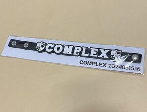 COMPLEX リストバンド 布袋寅泰 吉川晃司 日本一心