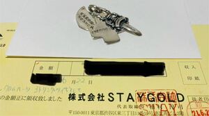 CHROME HEARTS クロムハーツ 3TRINKETS 3トリンケッツ ネックレス ペンダント トップ シルバー　チャーム　クロス　ダガー