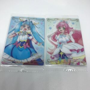 プリキュア　カードウエハース8 キュアスカイ　SR No.01 キュアプリズム　R No.02 ２枚セット　ひろがるスカイプリキュア 同梱可