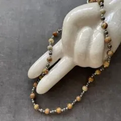 handmade ハンドメイド|beads ビーズ|necklace ネックレス