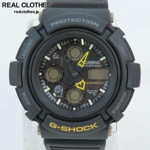 G-SHOCK/Gショック GAUSSMAN MEN IN BLACK ガウスマン 第二弾 腕時計 AW-571BM-1T【動作未確認】 /000