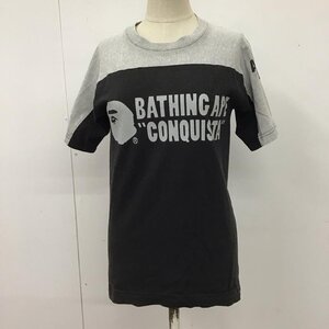 A BATHING APE XS アベイシングエイプ Tシャツ 半袖 半袖カットソー プリントTシャツ クルーネックカットソー T Shirt 10117500