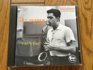 ★貴重！通称「タンパのペッパー」の2日前録音！アート・ペッパー＋ラス・フリーマン・トリオ ART PEPPER＋RUSS FREEMAN TRIO／VAL`S PAL