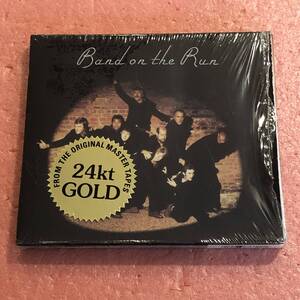 CD 24kt Gold Disc シュリンク付き Paul McCartney & Wings Band On The Run ポール マッカートニー & ウイングス