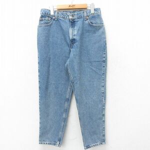 古着 リーバイス Levis 550 レディース 00s テーパード コットン 紺 ネイビー デニム 24jun25 中古 ボトムス