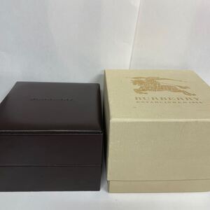 バーバリー　 ウォッチケース 空箱　BOX ボックス　付属品　時計用　Burberry 