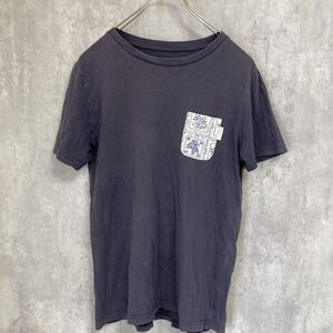 【レインスプーナー】Tシャツ【L】半袖　色褪せ　サーフ　ハワイ　メンズ　古着