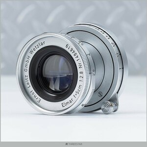 1円～ LEICA エルマー L 50mm F2.8 チョイ訳あり 沈胴 Elmar Leica L39 マウント 5cm