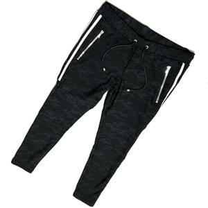 定価3万 resound clothing BLIND JOHNSON LINE HEAT PANTS 2 リサウンドクロージング 裏起毛ジョンソンラインパンツ ジャージ