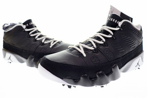 未使用品 ナイキ NIKE AIR JORDAN 9 G NRG P24 BARONS 2024 28cm GOLF FN6930-001 エア ジョーダン IX ゴルフ バロンズ ブラック 240527