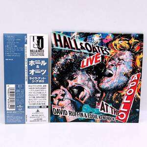 【限定盤CD】20bitK2/ダリル・ホール&ジョン・オーツ DARYL HALL JOHN OATES /ライヴ・アット・ジ・アポロ　Live　/(紙ジャケット仕様)