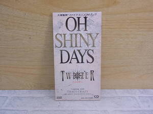 △G/346●シングルCD☆TWINZER / OH SHINY DAYS☆中古品