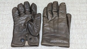 RRL　ダブルアールエル　フライング　レザー　グローブ　Lサイズ　カーフ中古　米軍　