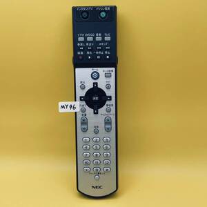 MY96★動作保証あり　NEC TV/DVD パソコン リモコンRRS9002-6132E