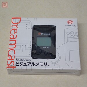 1円〜 未開封 DC ドリキャス ビジュアルメモリ HKT-7000 ピュアブラック ドリームキャストダイレクト専売 Dreamcast DIREC セガ SEGA【10