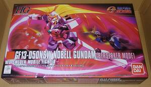 【赤ロゴ】 1/144 HGFC GF13-050NSW ノーベルガンダム （バーサーカーモード）　　　HG ノーベルガンダム バーサーカーモード