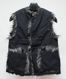 FWK Engineered Garments エンジニアードガーメンツ Over Vest Nyco Ripsto / Fake Fur オーバー ベスト 0