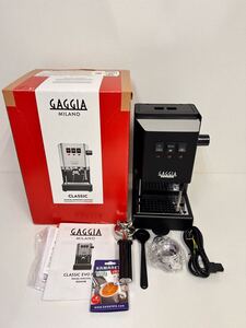 A4154◆ガジア GAGGIA / SIN035R / エスプレッソマシン Classic evo pro（クラシックエボプロ） ブラック