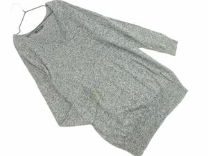 INGNI イング Vネック ニット セーター sizeM/グレー ◇■ ☆ eba9 レディース