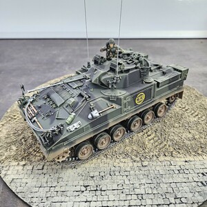 超絶作品！イギリス 装甲戦闘車 ウォーリア 1/35スケール TAMIYA公認プロモデラー 鈴木直之氏制作 完成品 ミリタリー