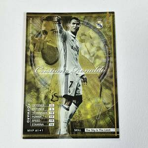 ♪♪WCCF 16-17 MVP クリスティアーノ・ロナウド Cristiano Ronaldo Real Madrid 未変換♪三点落札で普通郵便送料無料♪