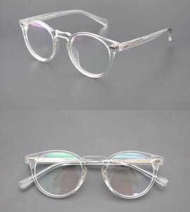 送料無料　OLIVER PEOPLES オリバーピープルズ めがね セルフレーム フルリム 眼鏡 伊達眼鏡 男女兼用 未使用 TT36