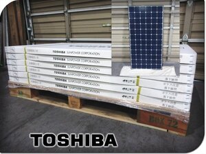 ■未使用品■TOSHIBA/東芝■240W■シリコン単結晶系/Sシリーズ■ソーラーパネル/太陽電池モジュール■6枚■SPR-240NE-WHT-J/111万/khhk901m