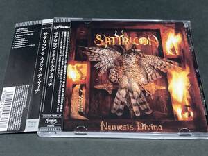 帯付CD SATYRICON サテリコン /Nemesis Divina ネメシス・ディヴィナ　ブラック・メタル　メロブラ　