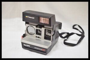 動作未確認 ジャンク扱い ポラロイドカメラ Polaroid Sun 670 AUTOFOCUS QS インスタントカメラ