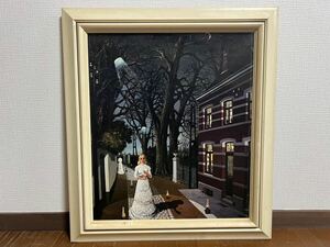 Paul Delvaux ポール・デルボー 『All the lights』ポスター 印刷 792 60×67