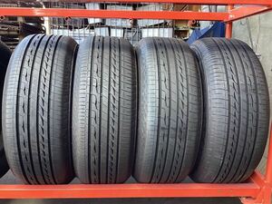 225/55R17 97W 4本 ブリヂストン レグノ GR-XⅡ バリ溝 中古(100659 K1704) REGNO 静音性 スカイライン セルシオ フーガ エクストレイル 