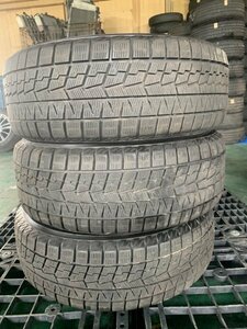 21年製 冬タイヤ YOKOHAMA ICE GUARD iG70 205/55R16 中古タイヤ 3本 スタッドレス