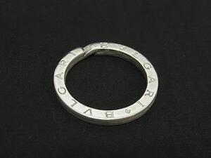 1円 ■美品■ BVLGARI ブルガリブルガリ キーリング ネックレストップ ペンダントトップ チャーム アクセサリー シルバー系 FL3499