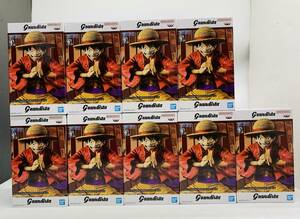 【未開封】 ワンピース Grandista モンキー・D・ルフィ フィギュア 9個セット ONE PIECE MONKEY.D.LUFFY BANDAI グランディスタ