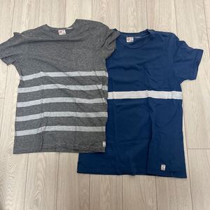 中古　M.nii Tシャツ 2点セット　グレー　ネイビー　サイズ　M エムニー