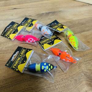 5個セット FISHING LURE 鉛式ビンビンスイッチ 80g タイラバタイラバ 鯛ラバジグ タイラバヘッド 