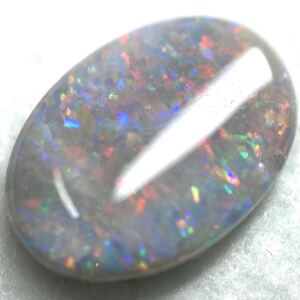 1円〜!!遊色効果!!ソ付!!〔天然オパール5.044ct〕d 約18.0×13.0mm ルース 裸石 opal 宝石 ジュエリー jewerly DE0/EG4 テEA0 w4 マ62