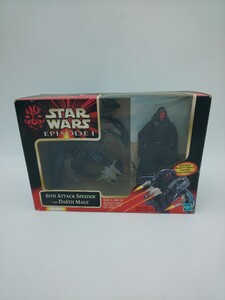 こ-2☆STARWARS EPISODE 1 インベンジョン・フォース シス・アタック・スピーダー with ダース・モール☆SITH ATTACK SPEEDER DARTH MAUL