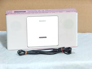  SONY/ソニー パーソナル オーディオ システム CD プレーヤー ラジオ オーディオ機器 ZS-E80 本体 電源コード　動作確認済