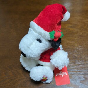 ☆ スヌーピー　ぬいぐるみ　クリスマス　ユー・エス・ジェイ　USJ　サンタスヌーピー　2016　ピーナッツ　SNOOPY　ユニバ　