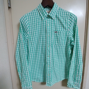 HOLLISTER ホリスター チェック 長袖シャツ size M