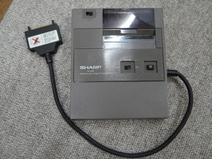 kh00530 Sharp CE-126P Printer and cassette interface　本体のみ　ジャンク品