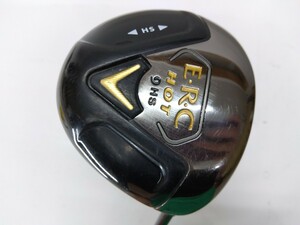 名器☆1W Callaway キャロウェイ E.R.C HOT HS(高反発) 9度 flex:S TourAD W-60 メンズ右 E.R.CホットHSドライバー　ツアーAD W-60　☆