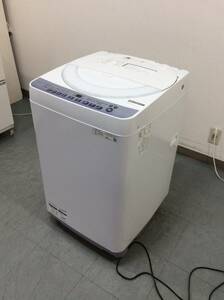 YJT9154【SHARP/シャープ 7.0㎏洗濯機】美品 2023年製 ES-T715 家電 洗濯 簡易乾燥付
