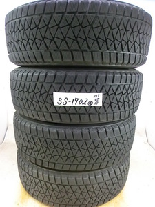 SS-1702 中古スタッドレスタイヤ ブリヂストン BLIZZAK DM-V2 225/65R17 102Q (4本)