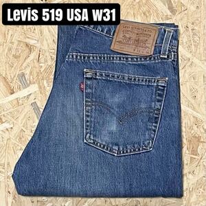 ＊6411 90s levis リーバイス　519 USA デニムパンツ w31