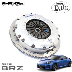 ORC ライトクラッチ 400Light-STD シングル プッシュ式 標準圧着 ダンパー無 標準音 SE無 BRZ ZD8 R3.8～ FA24 2.4L