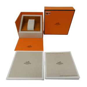 エルメス 純正ボックス 腕時計 正規品 箱 冊子 HERMES BOX EA1-26