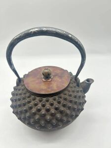 35ぬ 銀象嵌 時代物 骨董品 小振り容量約1200ml